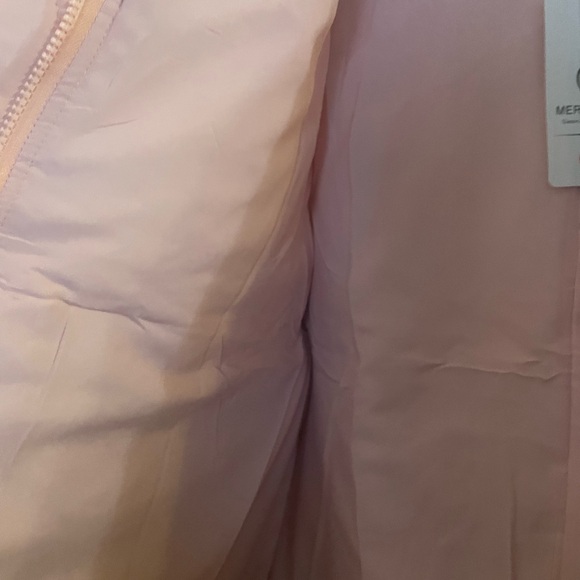 Merokeety Coat Pink Cropped Small NWT - Picture 4 of 5